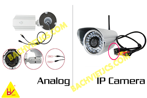 so sánh giữa camera ip và camera analog