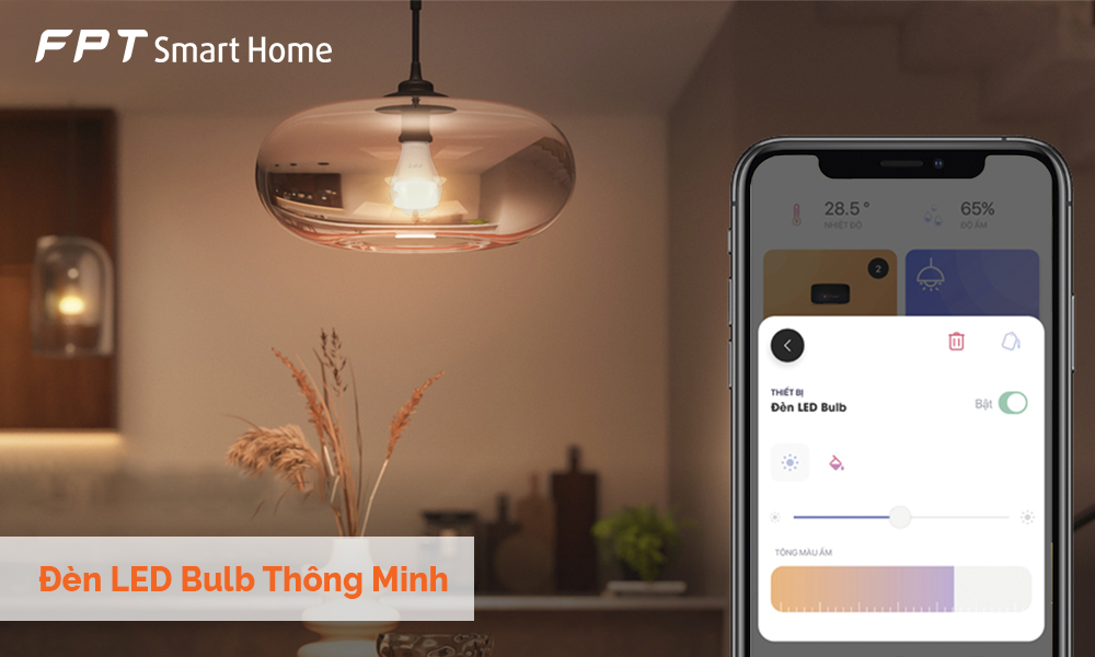 Đèn LED Bulb Thông Minh 4 đèn led bulb thông minh