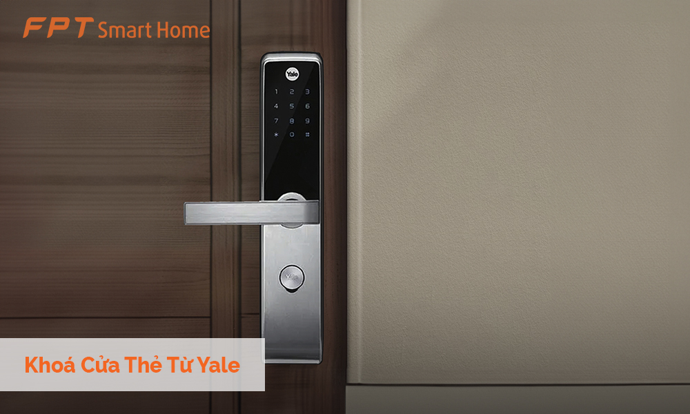 Khoá Cửa Thẻ Từ Yale YDM3115V 2 khoá cửa từ yale