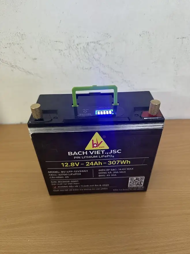 Pin Lithium 12V - 24Ah